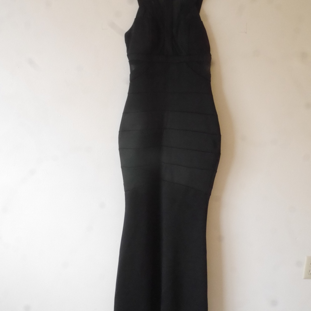 Black long dress
